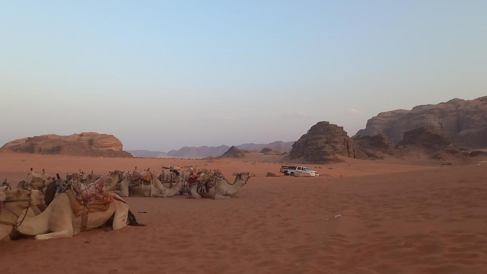 غرووب وادي رم Hotel Exterior foto