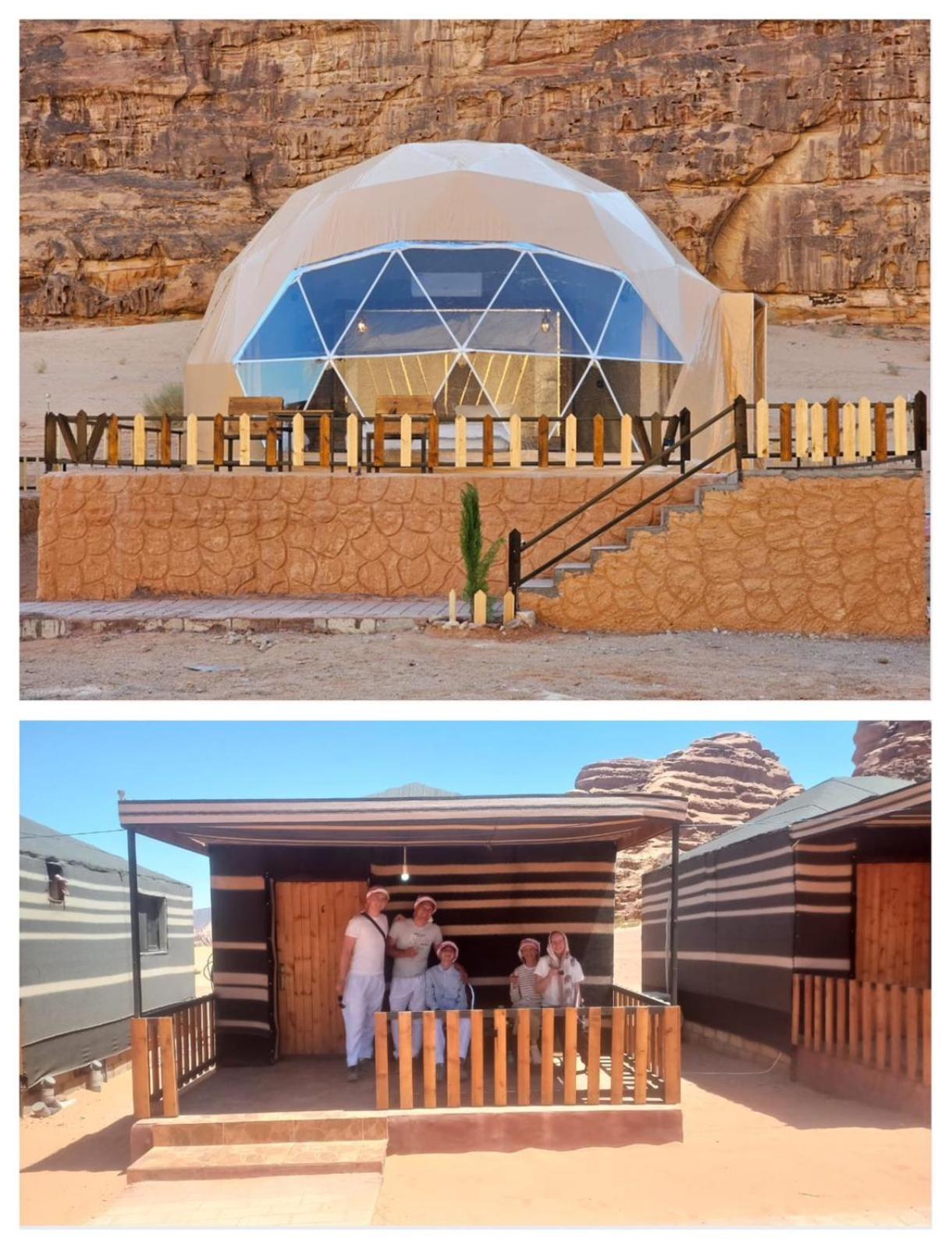 غرووب وادي رم Hotel Exterior foto